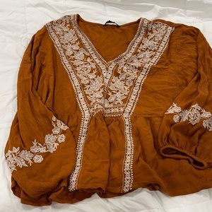 XL american eagle boho long sleeve